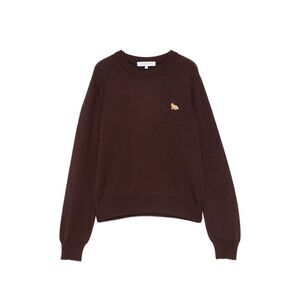 Maison Kitsune' Women Baby Fox Wool Crewneck Jumper